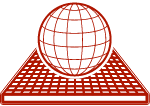 Globe wireframe icon